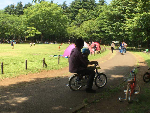 小金井公園　貸し自転車