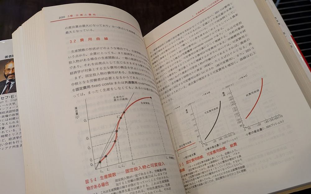 スティグリッツの経済学の本