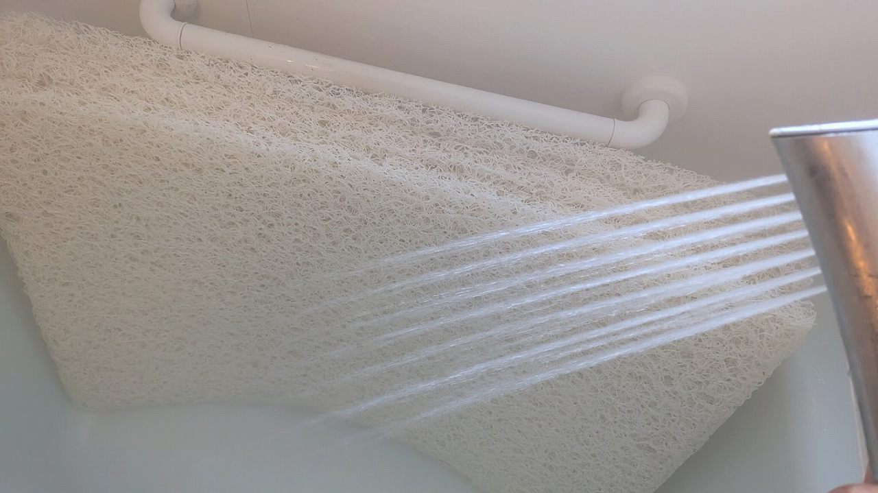 エアリーマットレス　シャワー洗浄